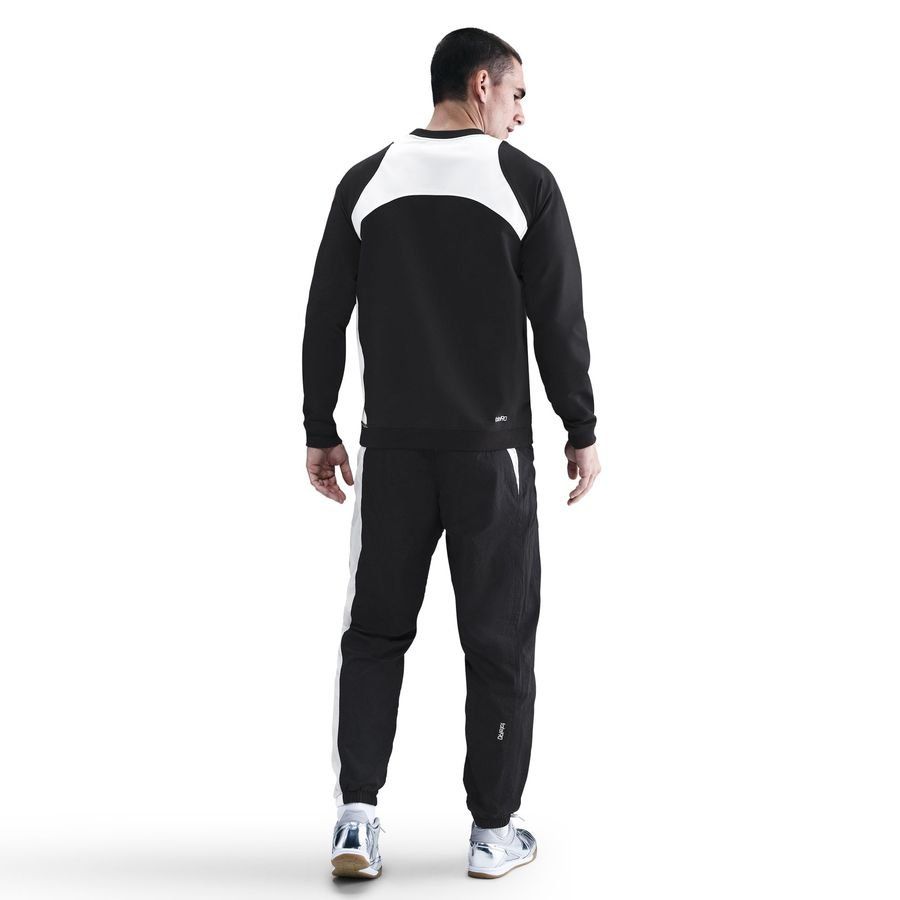 Paris Saint Germain Shirt T90 Crew GX 3rd - Black/White/Global Red - Men's-SoccerKits Hub | Buy Soccer Jerseys Online